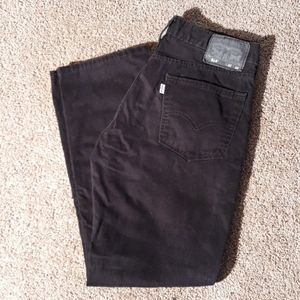 Levis 514 mens jeans, black 32x30